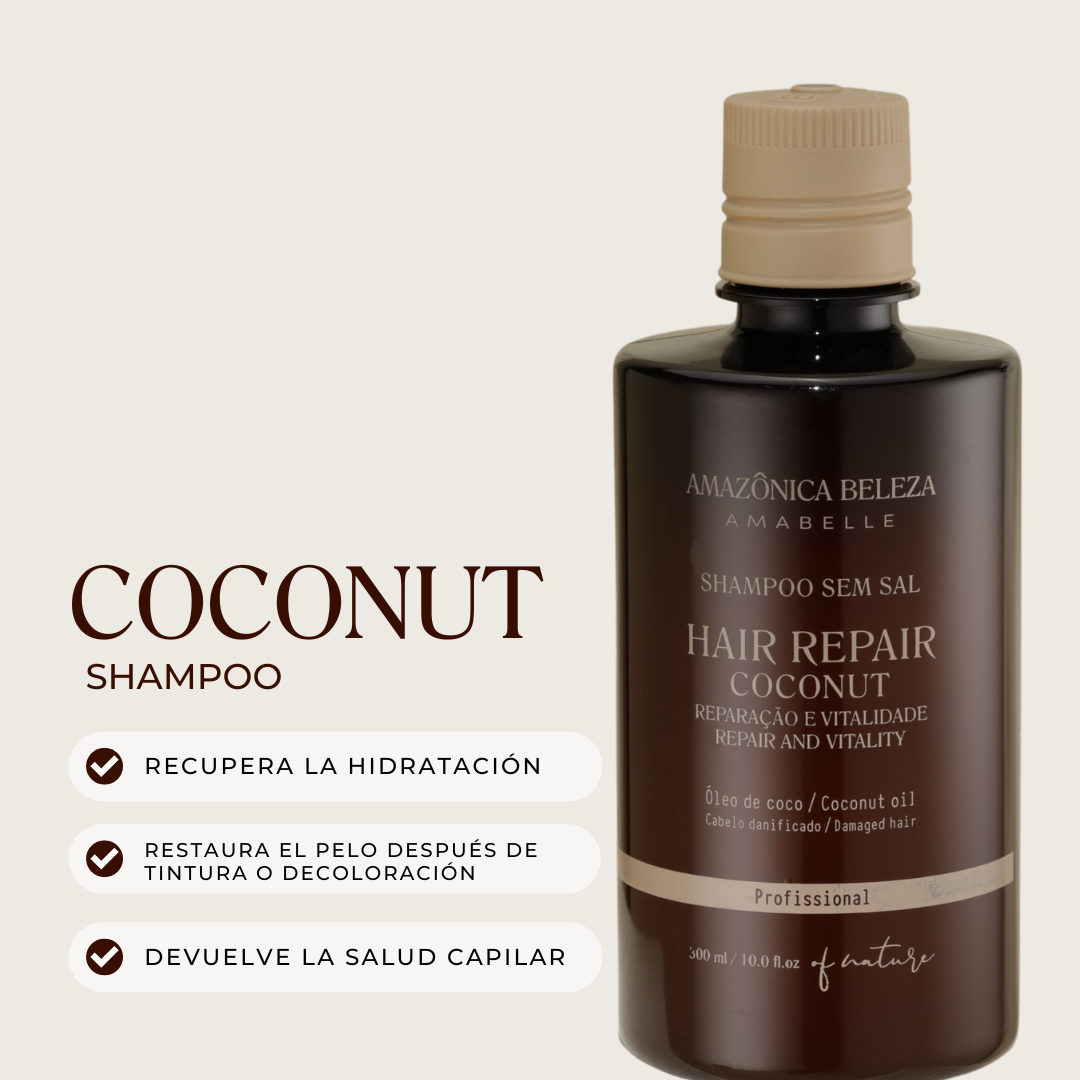 Shampoo Hair Coconut, Reparación