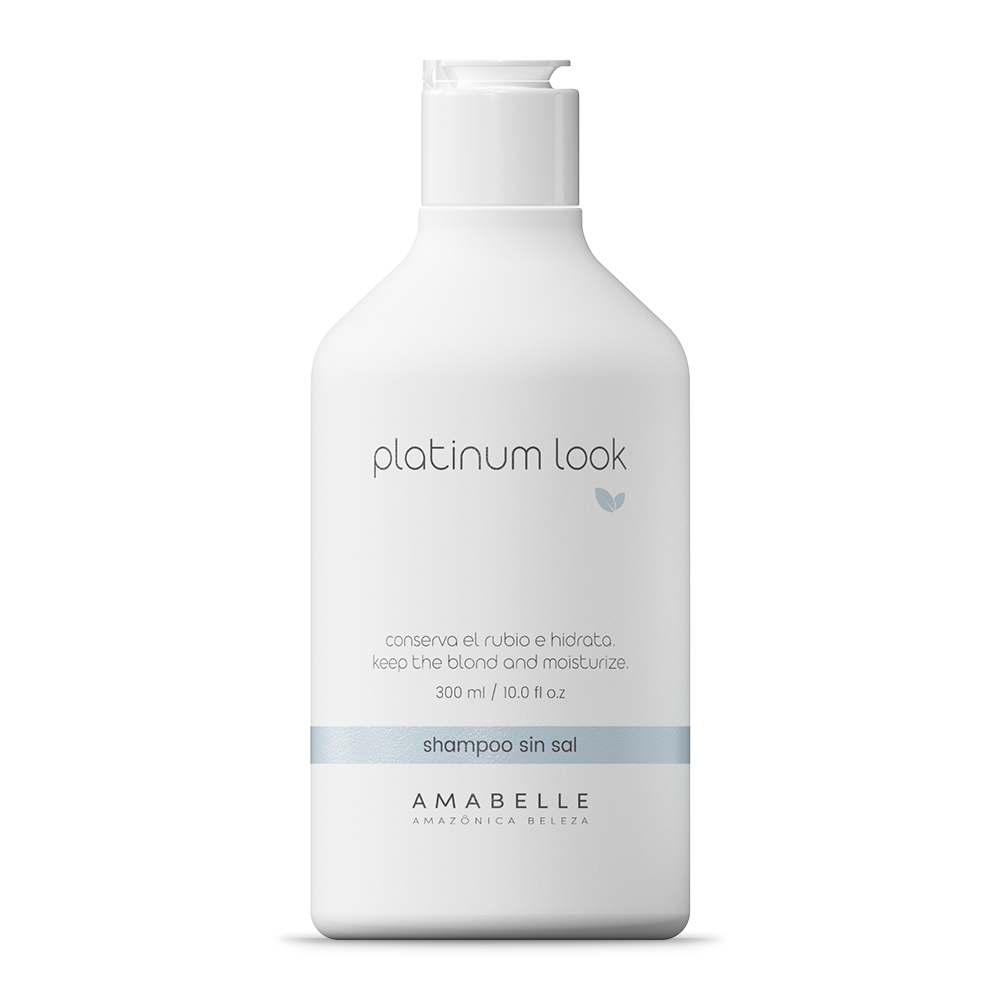 Shampoo Platinum Look  Repara y Matiza el Pelo Rubio