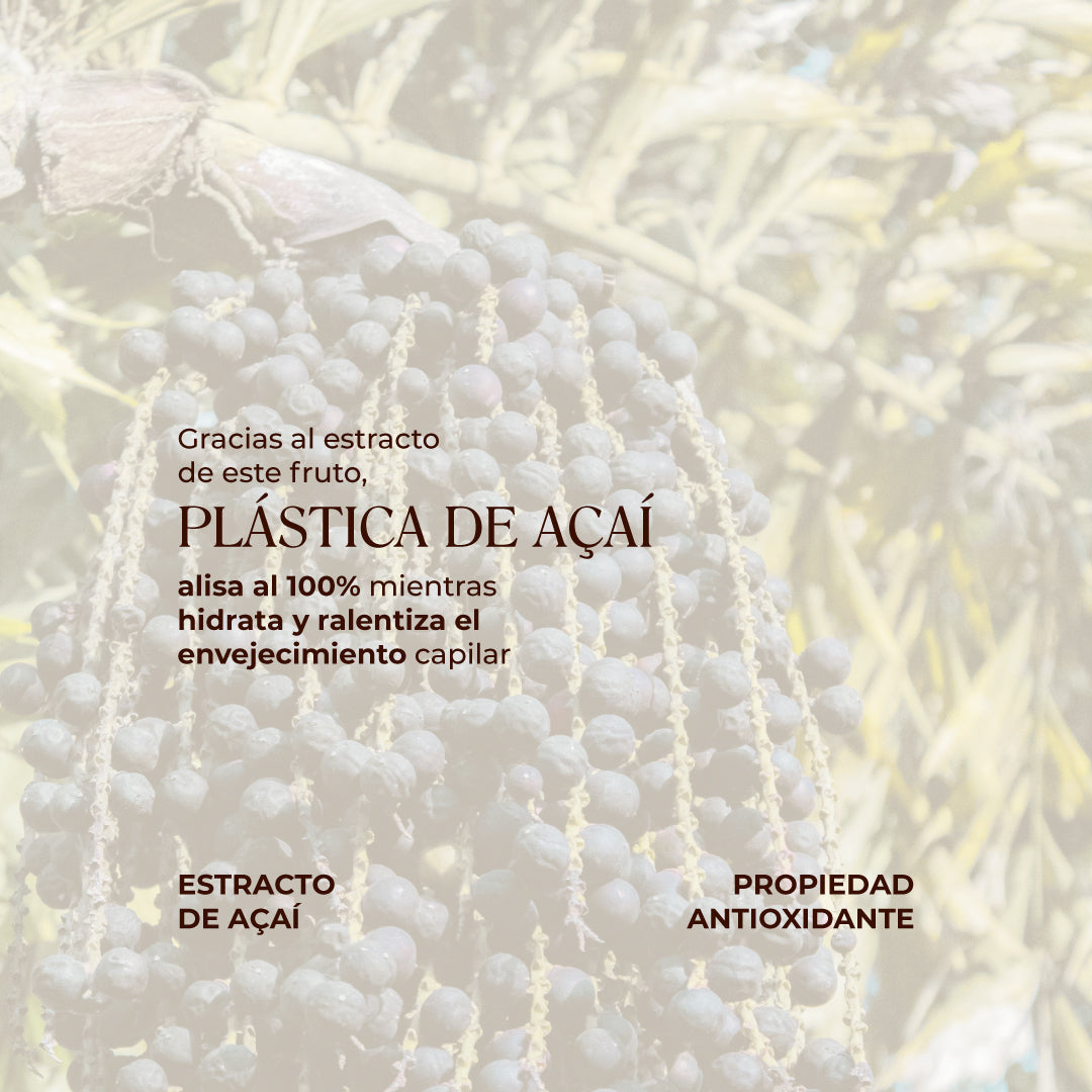 Mascarilla Reparadora de Acaí, Paso 3 Alisado o Keratina