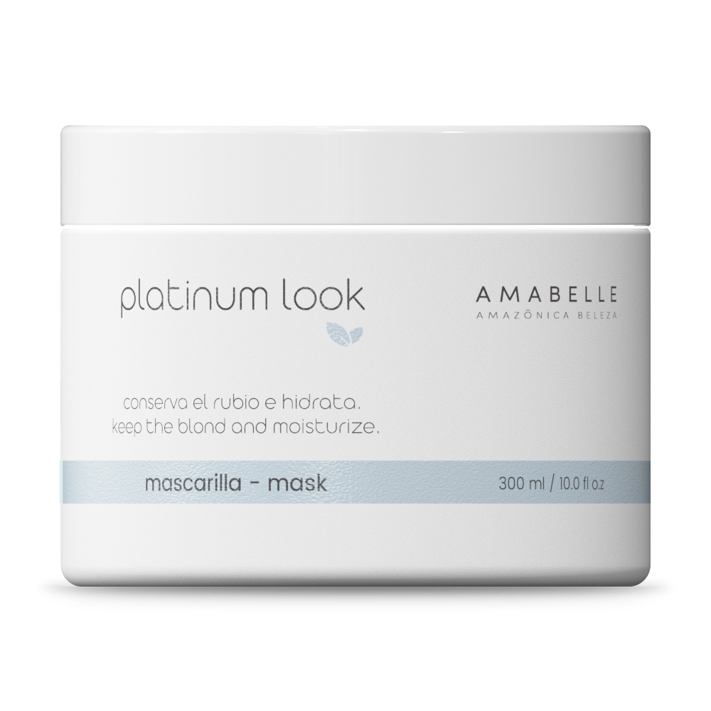 Mascarilla Platinum Look  Repara y Matiza el Pelo Rubio