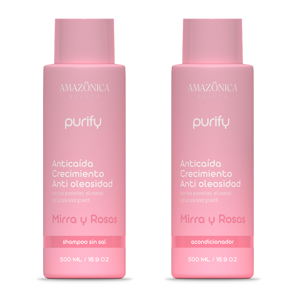 SHAMPOO Y ACONDICIONADOR PURIFY