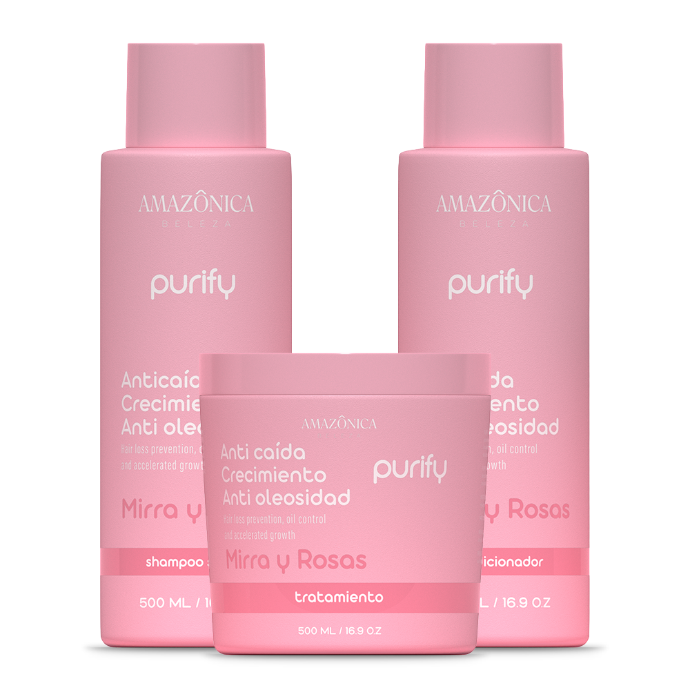Kit Purify, anticaida, antioleosidad y nutrición