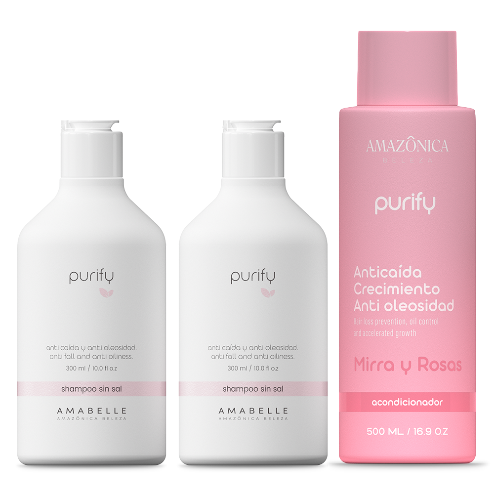 SHAMPOO Y ACONDICIONADOR PURIFY