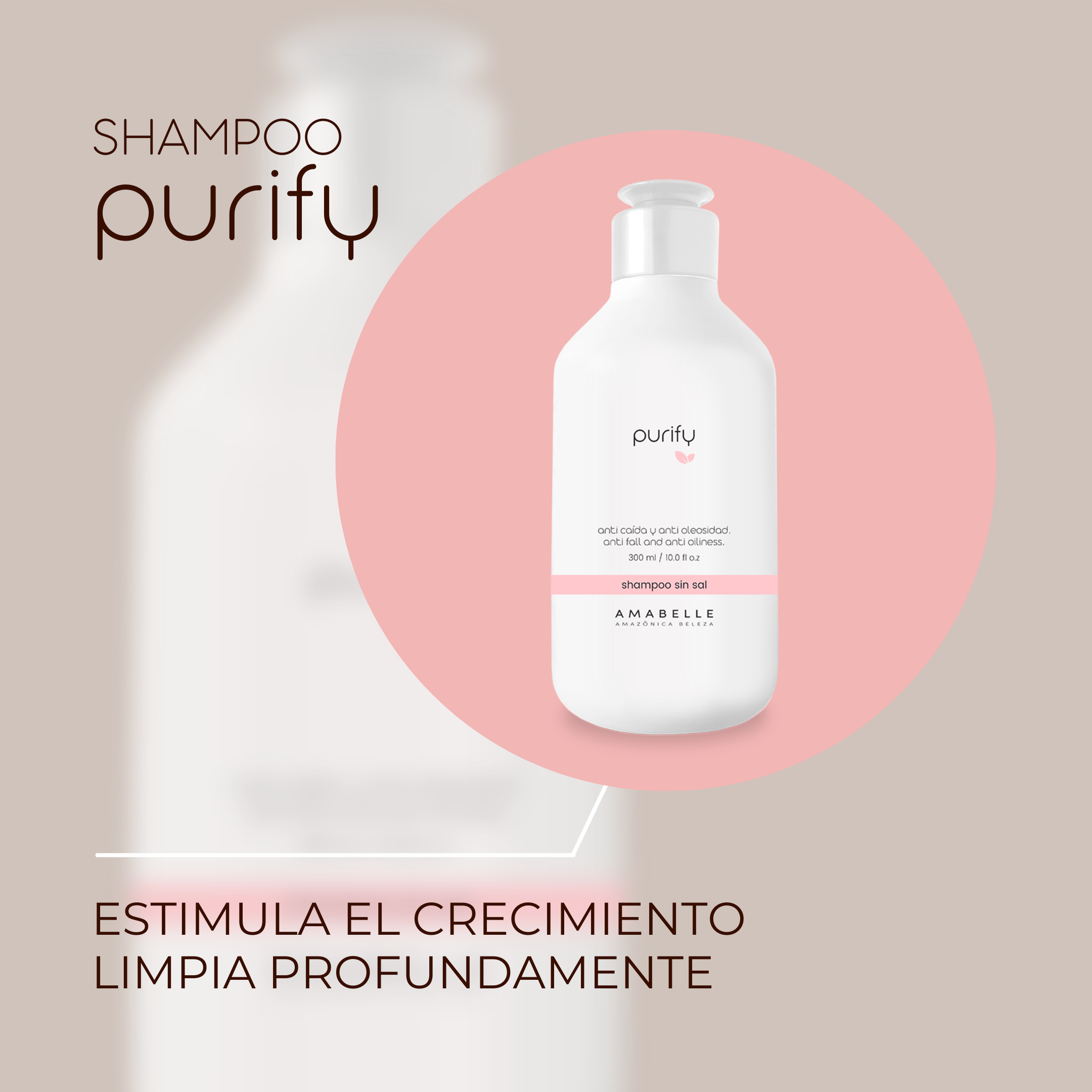 Shampoo Purify, Nutrición