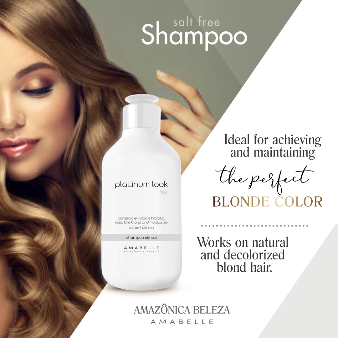 SHAMPOO Y ACONDICIONADOR PARA RUBIAS PLATINUM LOOK