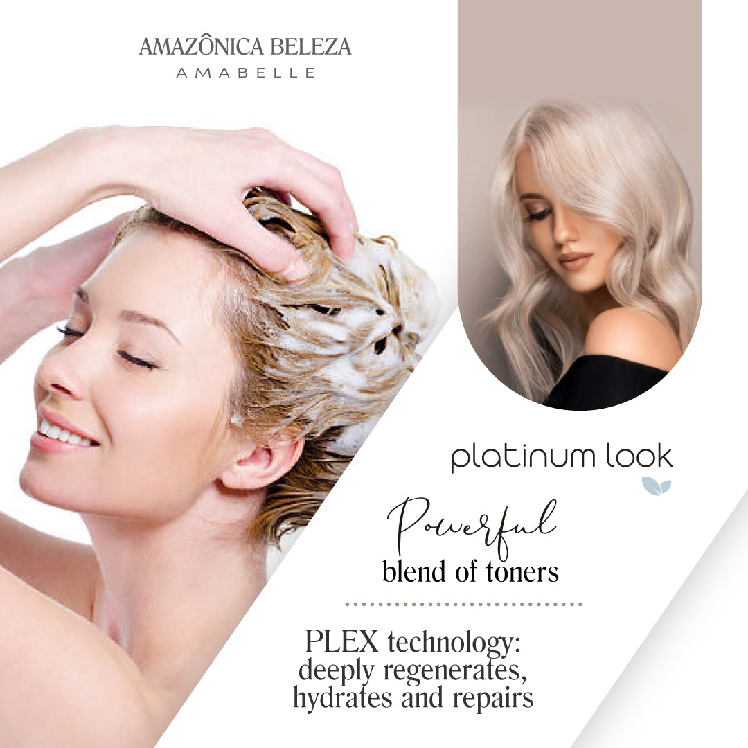 SHAMPOO Y ACONDICIONADOR PARA RUBIAS PLATINUM LOOK