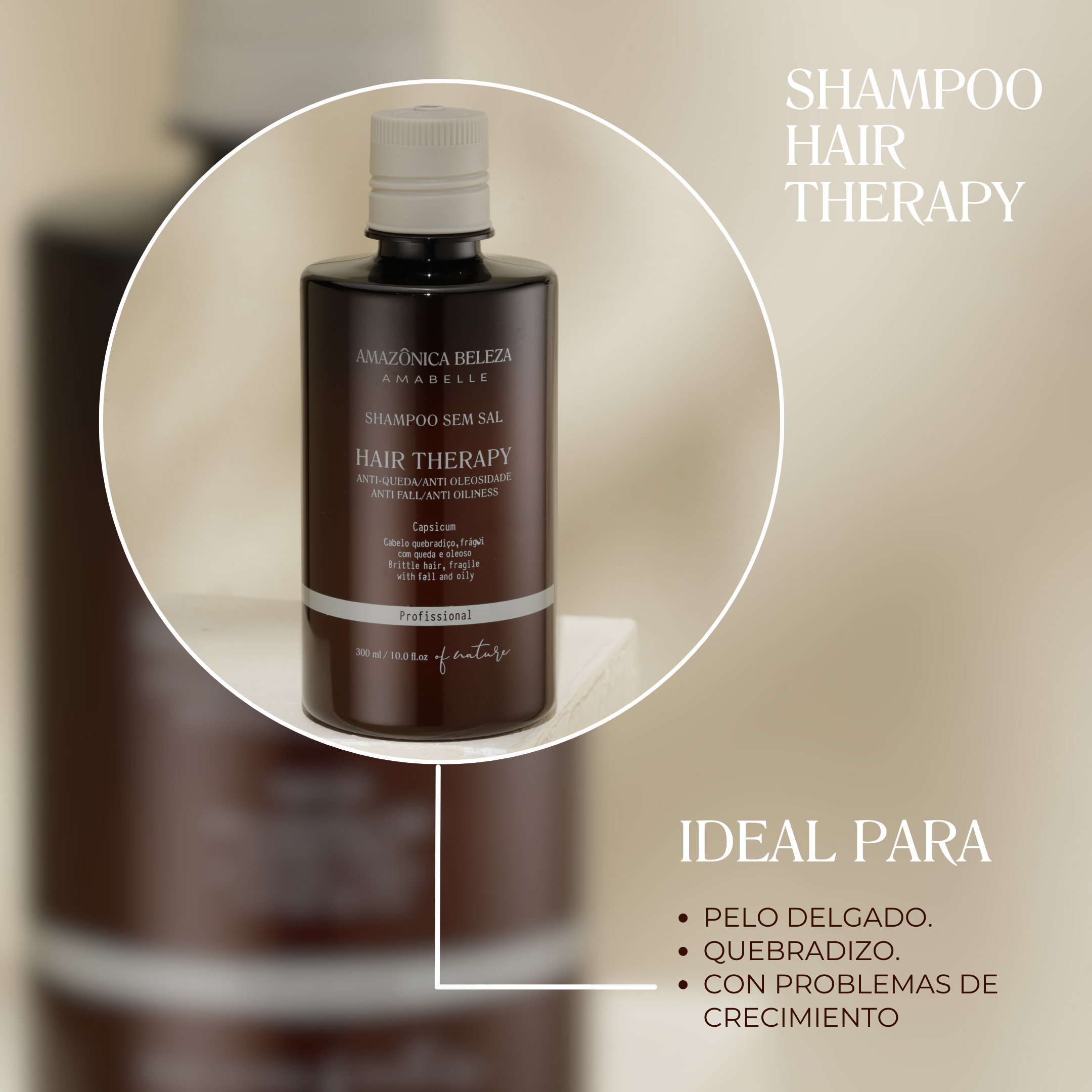 Shampoo Hair Therapy, Nutrición