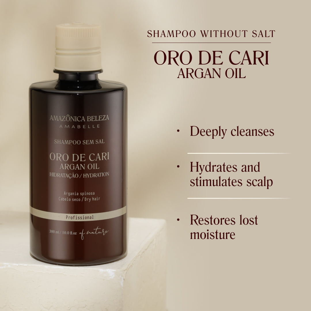 SHAMPOO Y ACONDICIONADOR ORO DE CARI, HIDRATACION