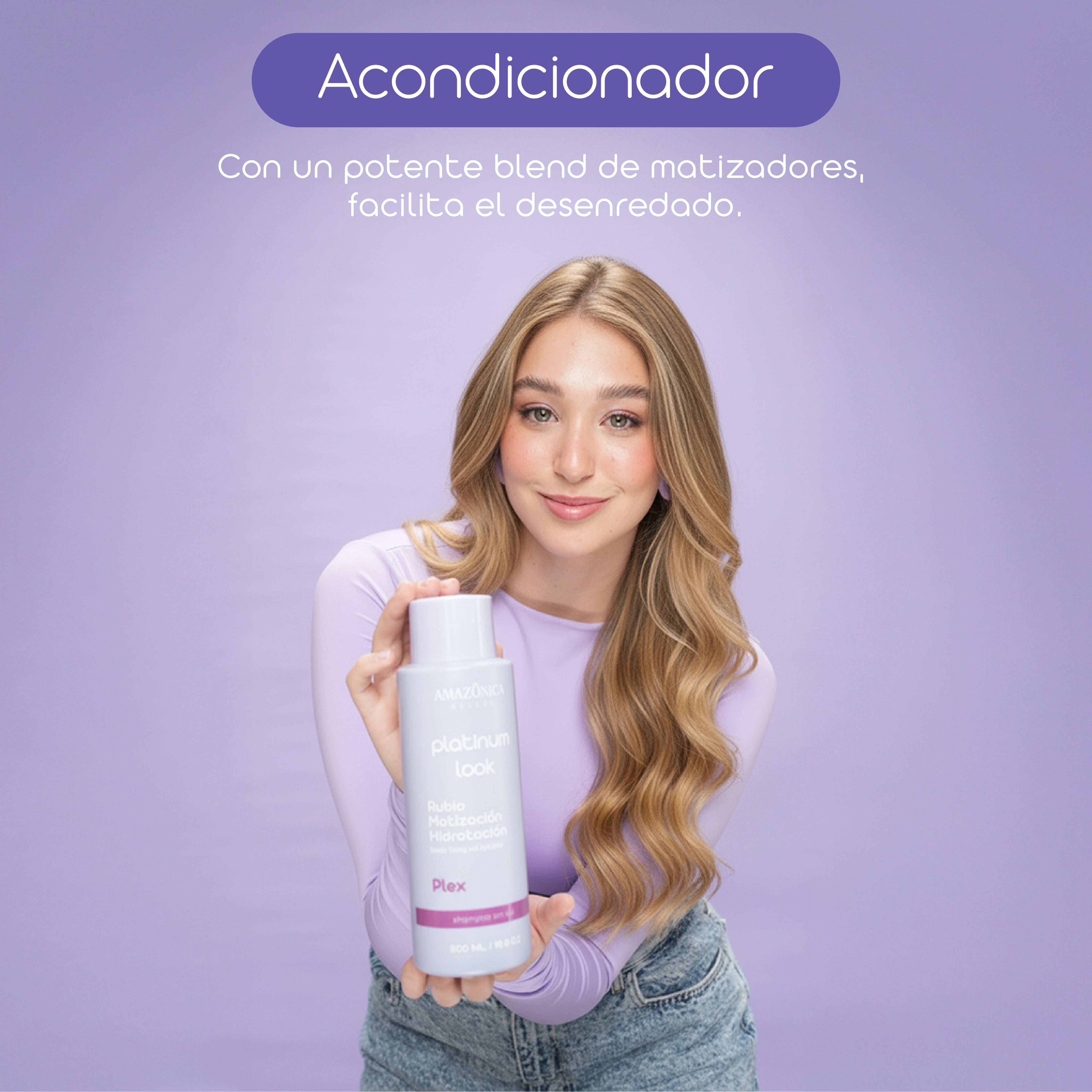Kit Platinum Look, Repara y Matiza el Pelo Rubio
