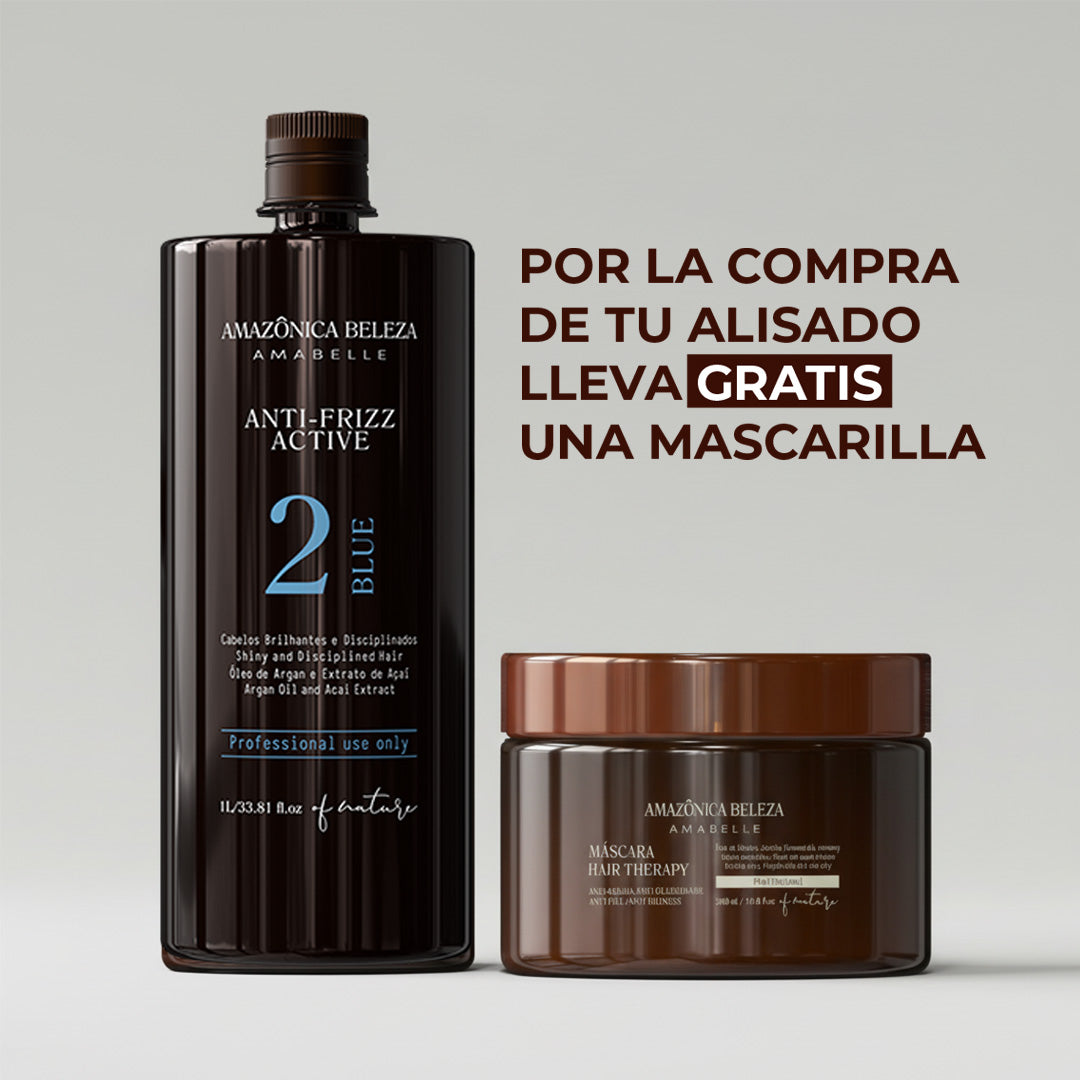 Activo Alisante o Keratina Blue, Para Rubios