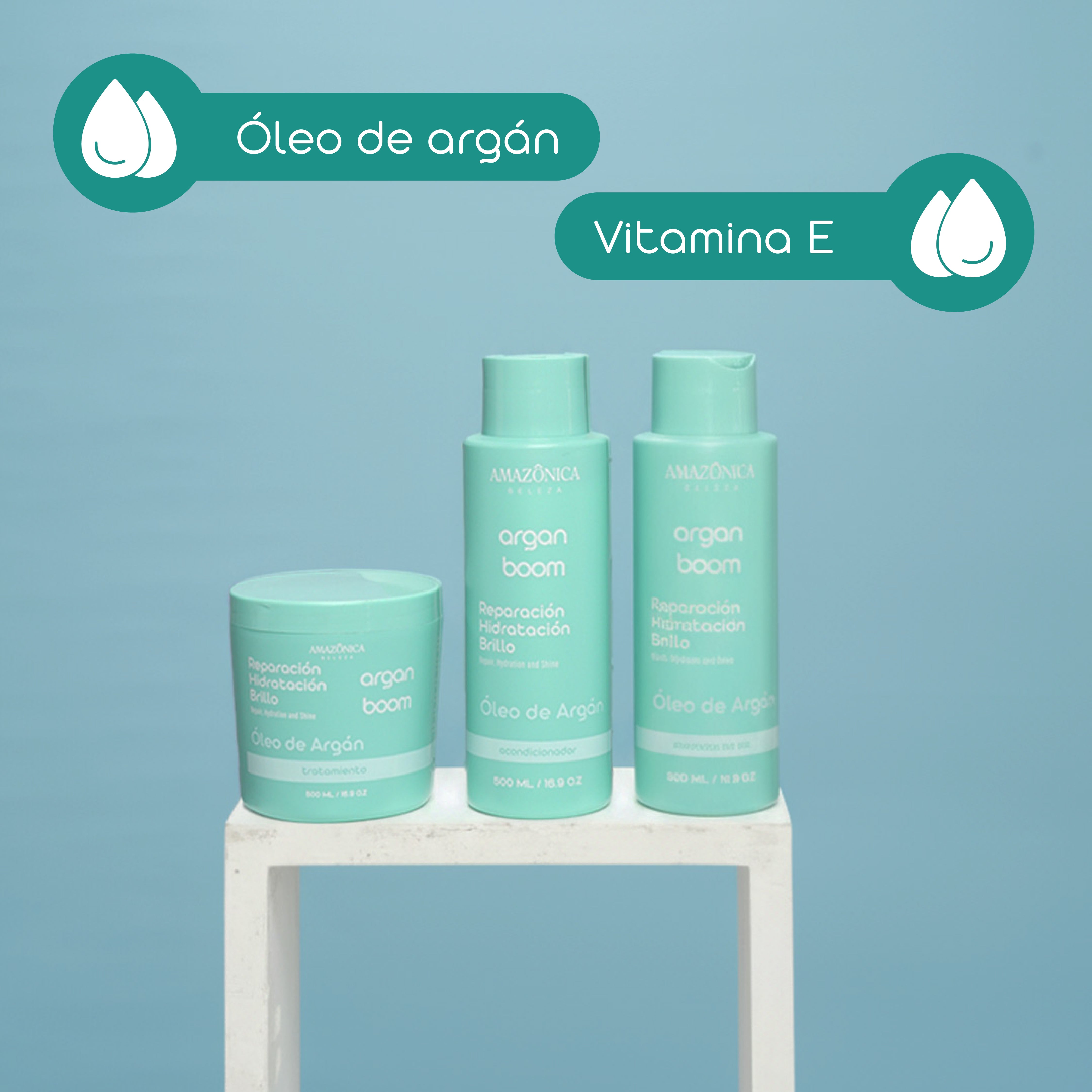 Kit Argan Boom, Hidratación