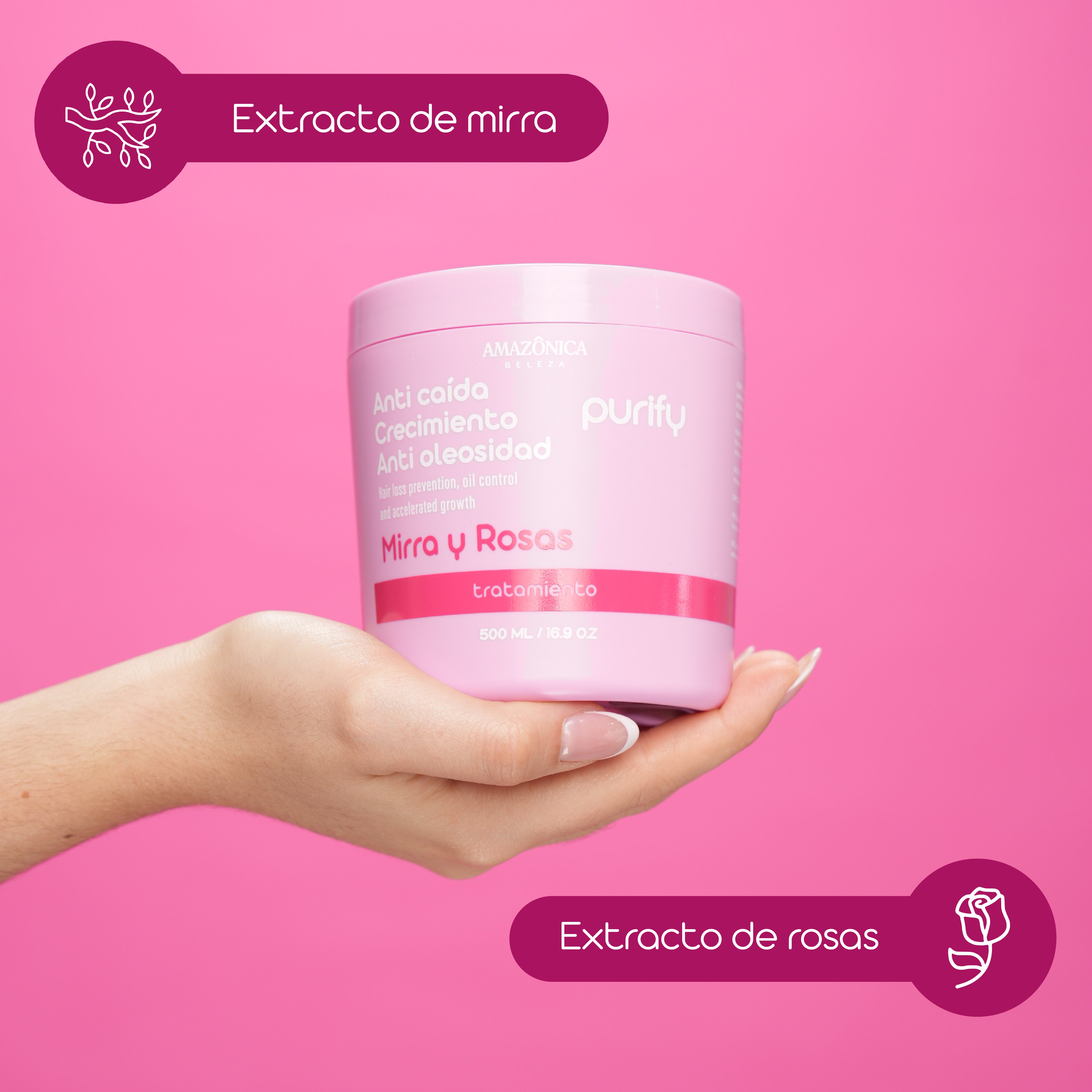 Kit Purify, anticaida, antioleosidad y nutrición