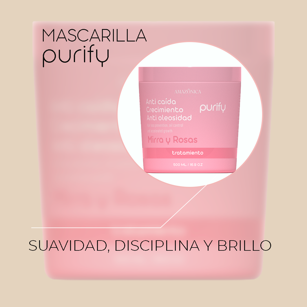 Mascarilla Purify, Nutrición
