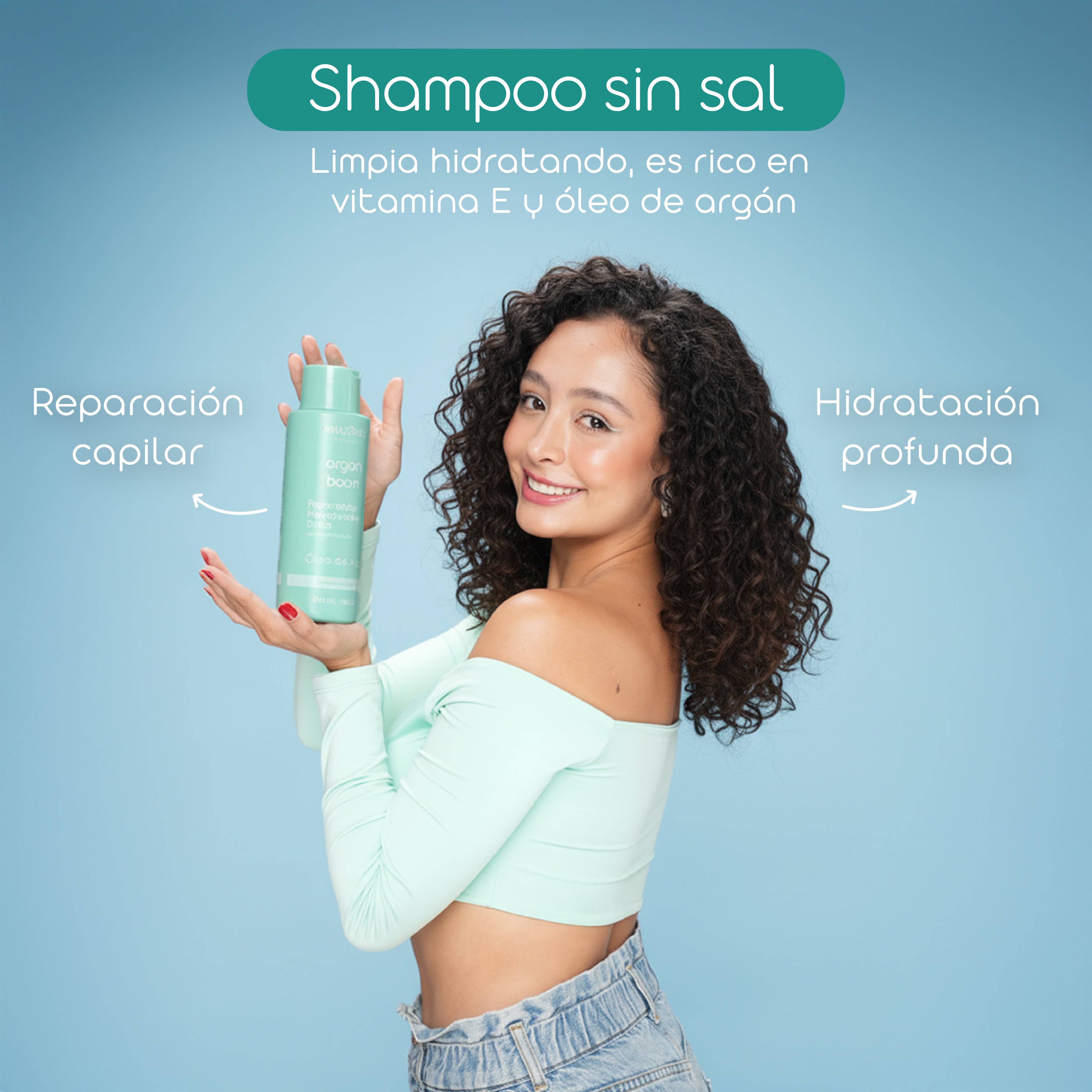 Shampoo Argan Boom, Hidratación