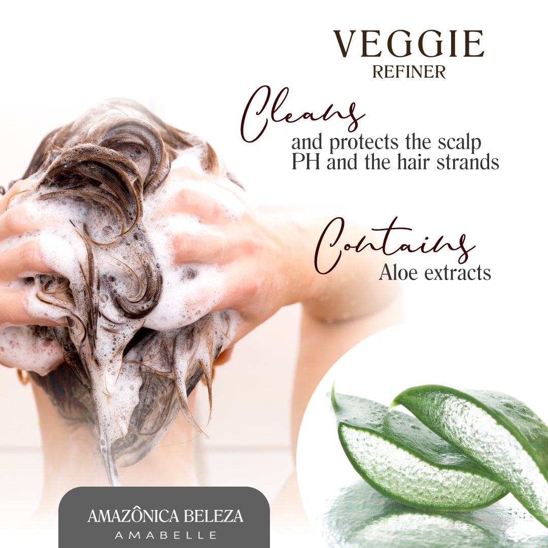 SHAMPOO Y ACONDICIONADOR VEGGIE